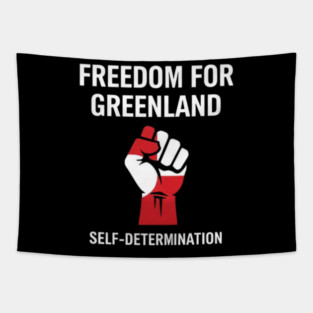 Greenland-Is-Not-For-Sale Tapestry