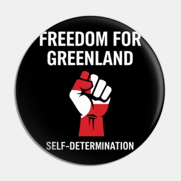 Greenland-Is-Not-For-Sale Pin by dtr_art