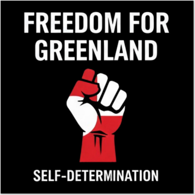 Greenland-Is-Not-For-Sale Wall Art by dtr_art