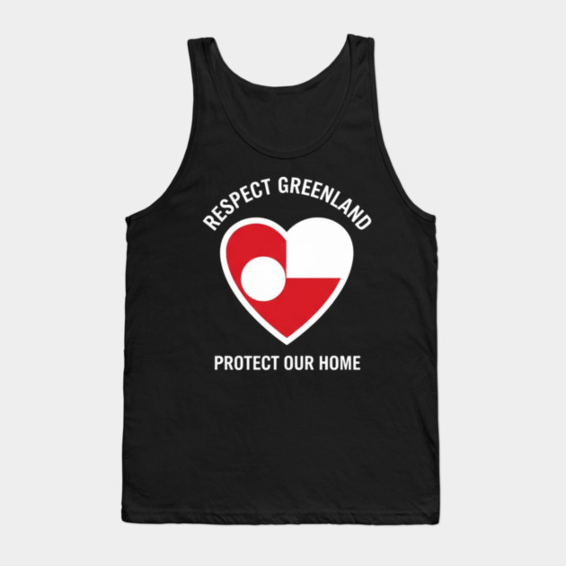 Greenland-Is-Not-For-Sale Tank Top by dtr_art