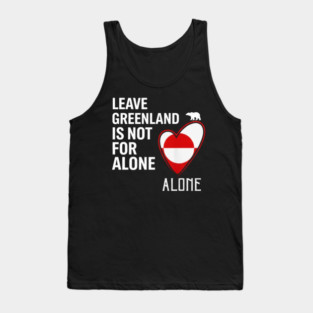 Greenland-Is-Not-For-Sale Tank Top