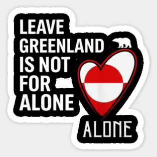 Greenland-Is-Not-For-Sale Sticker