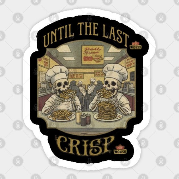 Waffle-House-Grateful-Dead-Lot Sticker by dtr_art