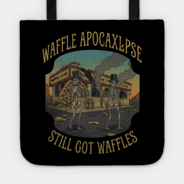 Waffle-House-Grateful-Dead-Lot Tote by dtr_art