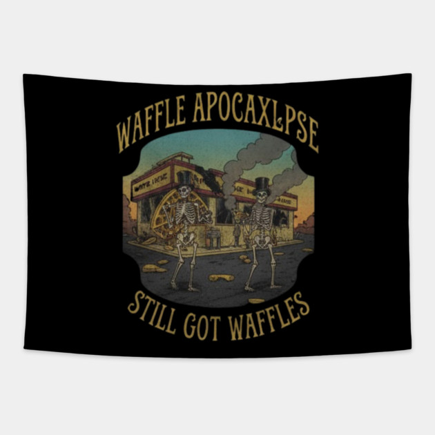 Waffle-House-Grateful-Dead-Lot Tapestry by dtr_art