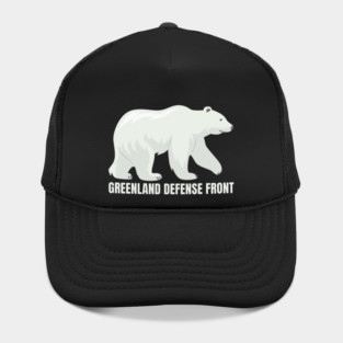 Greenland Defense Front Hat