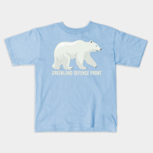 Greenland Defense Front Kids T-Shirt