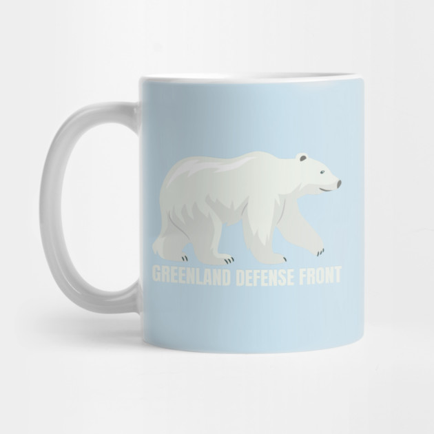 Greenland Defense Front by Creatifly Graphic Tees