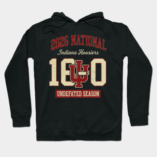 Iu-National-Champions Hoodie by dtr_art