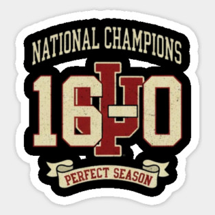Iu-National-Champions Sticker