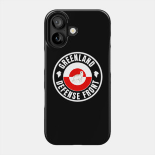 Greenland Defense Front Phone Case