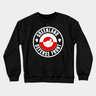 Greenland Defense Front Crewneck Sweatshirt
