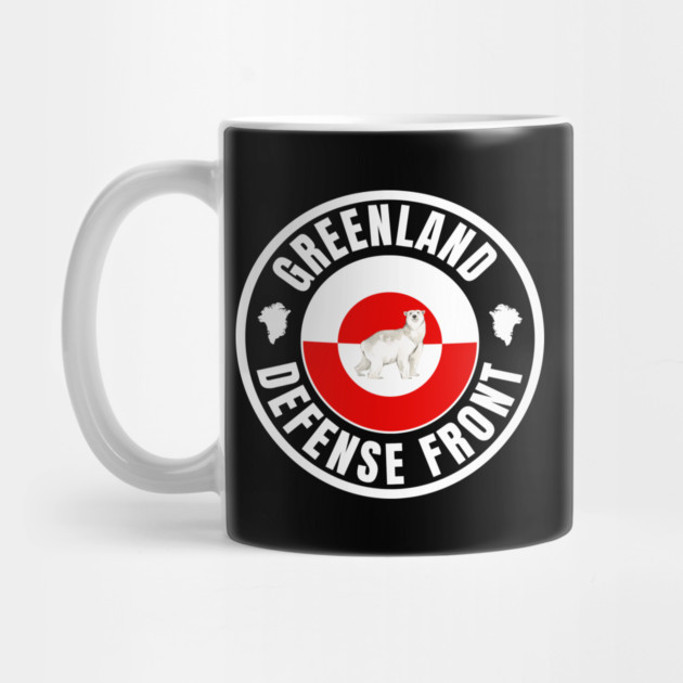 Greenland Defense Front by Creatifly Graphic Tees
