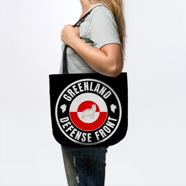 Greenland Defense Front by Creatifly Graphic Tees