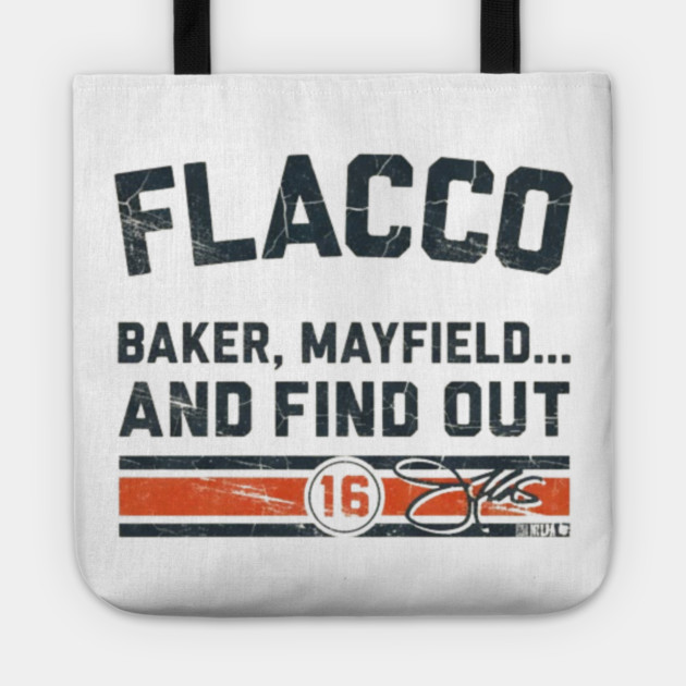 Joe Flacco Round & Find Out Tote by dtr_art