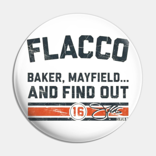 Joe Flacco Round & Find Out Pin by dtr_art