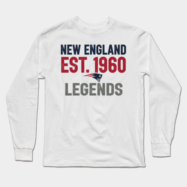 New-England-Patriots Long Sleeve T-Shirt by dtr_art
