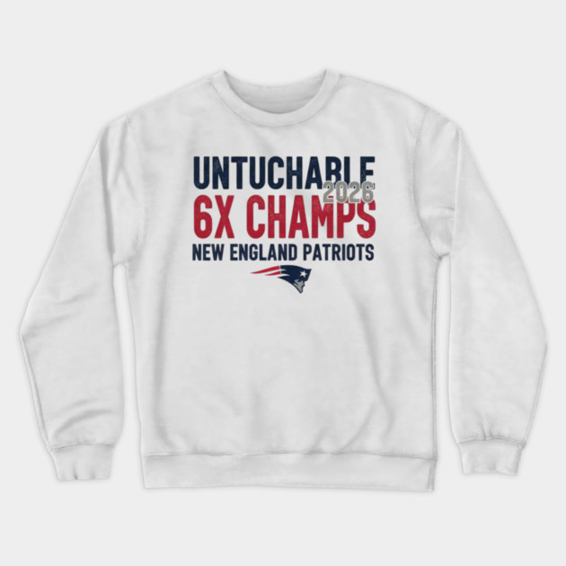 New-England-Patriots Crewneck Sweatshirt by dtr_art