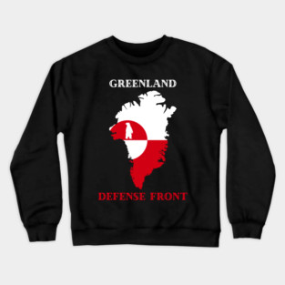 Greenland Defense Front Crewneck Sweatshirt