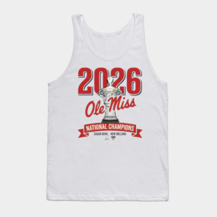 Ole Miss Wins the Sugar Bowl — 2026 Champions Tank Top