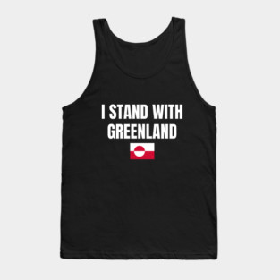 I Stand With Greenland Tank Top