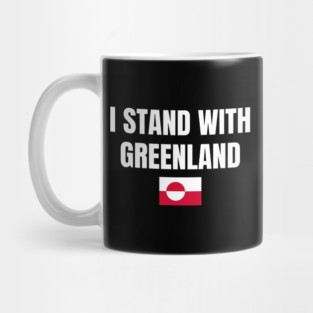 I Stand With Greenland Mug