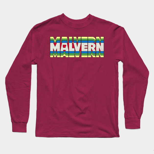 Malvern Classic Stack Long Sleeve T-Shirt by rt-shirts