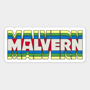 Malvern Classic Stack Sticker
