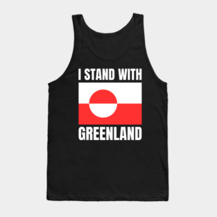I Stand With Greenland Tank Top