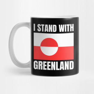 I Stand With Greenland Mug