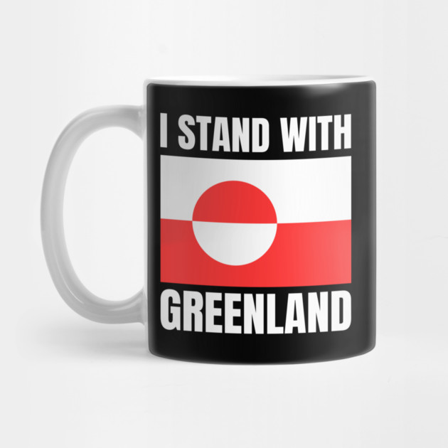 I Stand With Greenland by Creatifly Graphic Tees