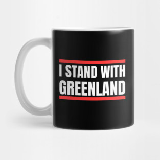 I Stand With Greenland Mug
