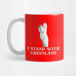 I Stand With Greenland Mug