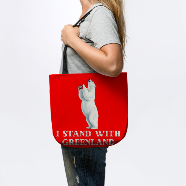 I Stand With Greenland by Creatifly Graphic Tees
