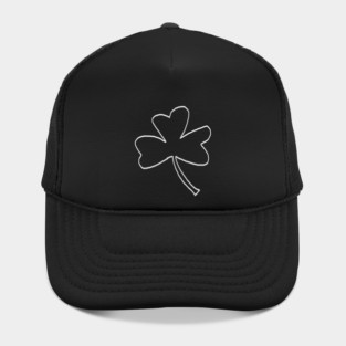 Minimal Shamrock For St Patricks Day Hat
