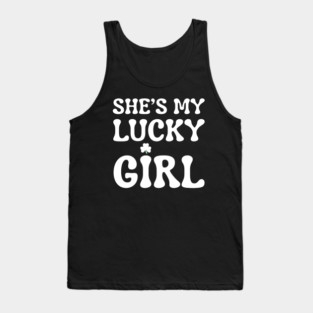 She’s My Lucky Girl St Patricks Day Tank Top
