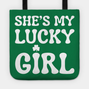She’s My Lucky Girl St Patricks Day Tote