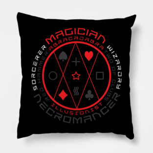 Magician Necromancer Pillow