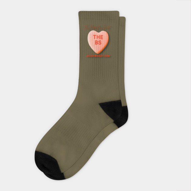 THE BS - This Podcast Is Sweet Socks by BPX (Bailey Podcast XChange) Merch
