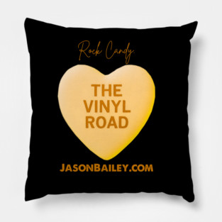 Vinyl Road Podcast "Rock Candy" Pillow