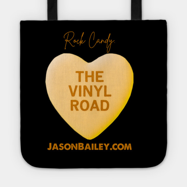 Vinyl Road Podcast "Rock Candy" Tote by BPX (Bailey Podcast XChange) Merch