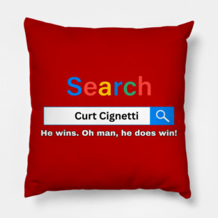 Curt Cignetti Google Me Pillow