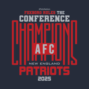2025 AFC Champs: Patriots T-Shirt