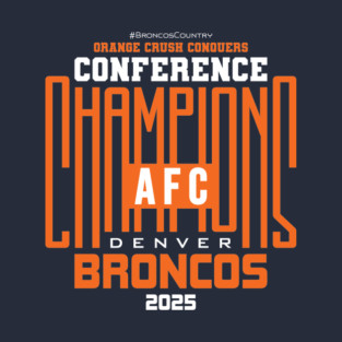 2025 AFC Champs: Broncos T-Shirt