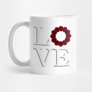 Celebrate Love with Roses Special Edition LOVE Mug