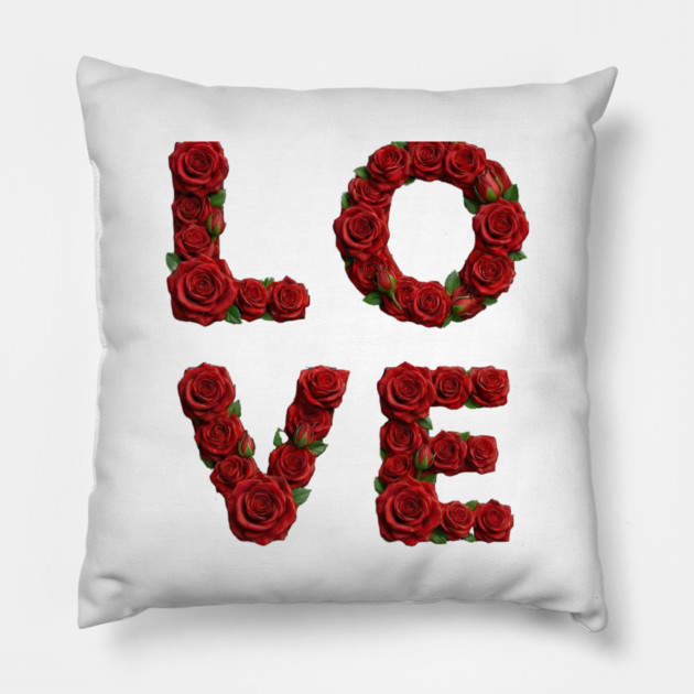 Celebrate Love with Rose O Special Edition Pillow by Art2Wear