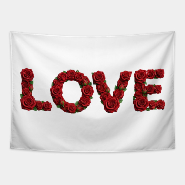 Floral Romance Statement Piece for Special Times Tapestry by Art2Wear