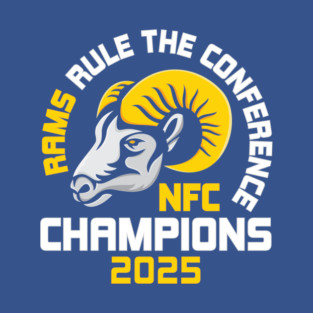 RAMS 2025 NFC Champs T-Shirt