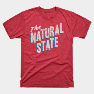 The Natural State Retro Layout T-Shirt