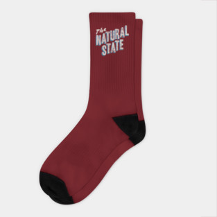 The Natural State Retro Layout Socks